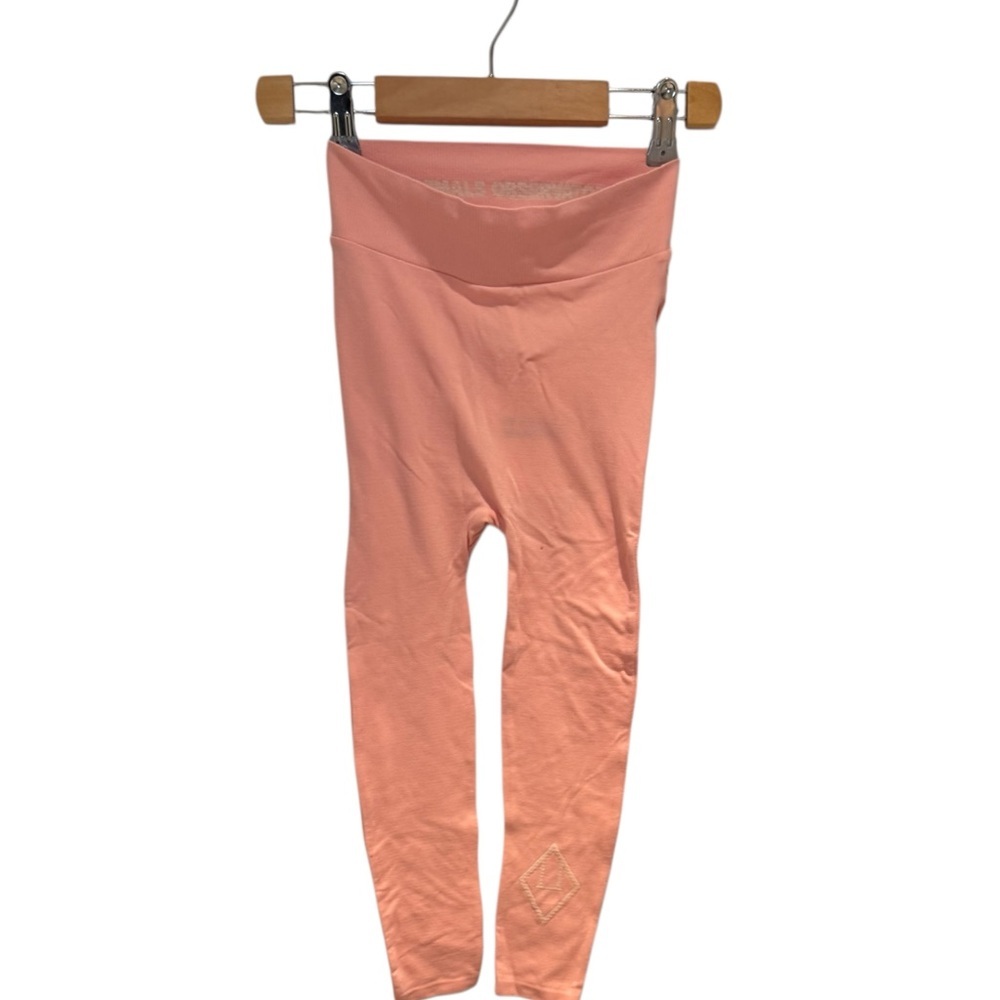 THE ANIMALS OBSERVATORY / TAO Light Pink Kids Footless Tights - size 7-9